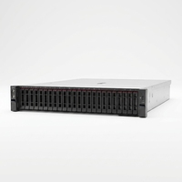 SR655 V3 2U 랙마운트 서버, 최대 1.5TB DDR5 메모리 지원, AI 추론, VDI, 데이터베이스 저장에 적합, 즉시 배송 가능