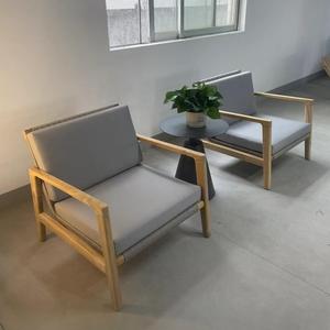 Outdoor <b>Lounge</b> Furniture Set Luxury Garden Teak Wood Rattan Wove Outdoor Furniture - Product Image 4