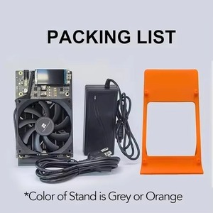 Bitaxe Thợ Mỏ Nerdqaxe ++ Solo Bitcoins Thợ Mỏ 4.8th/S 75W Bm1370 Asic Chip Yên Tĩnh Quạt Làm Mát Btc Máy Khai Thác Mỏ Nhà Sử Dụng - Product Image 5