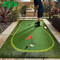 Tapis d'Entraînement de Golf Professionnel GP Personnalisé Très Vendu pour Bureau, Maison ou Jardin - Aide à l'Entraînement de Golf de Haute Qualité