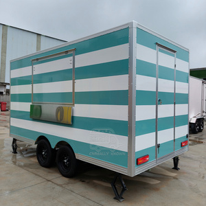 Camión de Comida Estándar Estadounidense Totalmente Equipado para Hot Dogs, Remolque de Catering con Certificación DOT, VIN y CE - Product Image 3