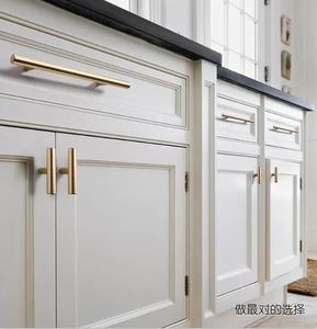 Hot Sale Kitchen Pulls T Bar Golden <strong>Black</strong> Silver Cabinet Handles <strong>Square</strong> <strong>Knobs</strong> - Product Image 6