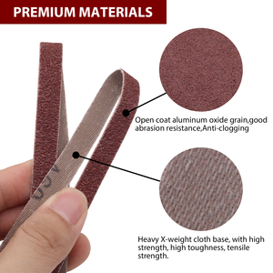 <span class=keywords><strong>สายพาน</strong></span>ขัดอะลูมิเนียมออกไซด์1/2x18 "100% X-WT โพลีเอสเตอร์ขนาด40-400สำหรับขัดไม้และโลหะ - Product Image 5