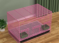 Cage durable pour animaux domestiques, cage d'élevage pour petits animaux, cage d'intérieur pour cailles, lapins, canards