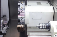 Machine CNC chinoise à grande vitesse, précision, rigidité, tourelle à servocommande lisse, changement d'outil rapide, tour pour découpe lourde
