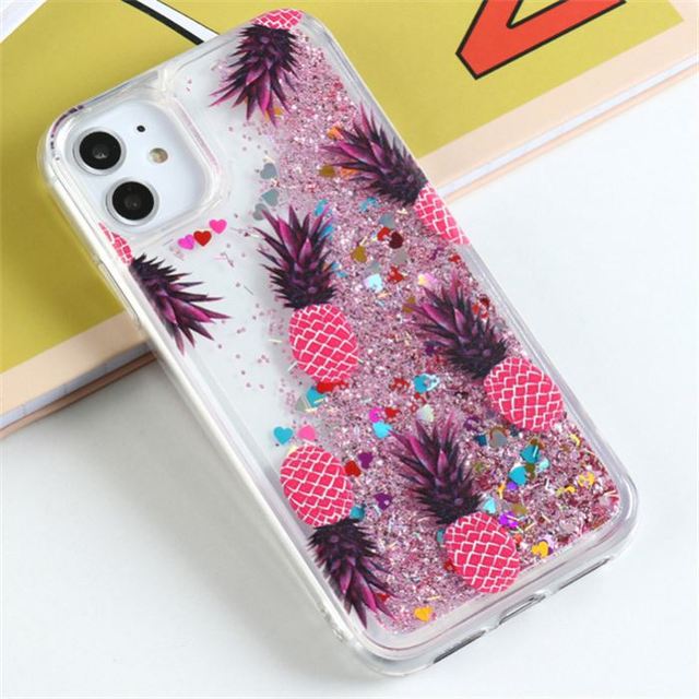 Wholesale Colorful Quicksand Glitter Flowing Liquid Bling Transparent TPU+PC Shockproof Phone case for Xiaomi Mi 11X POCO C31