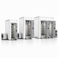 Chambre froide de grande capacité avec panneaux sandwich PU de 120 mm et fonctionnement silencieux pour les usines de préparation alimentaire