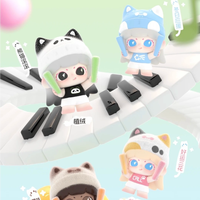 Nouvelles figurines miniatures Lancy Lulu Girl Group en boîte mystère, Lancy Lulu Beans, artisanat en résine, décoration unisexe pour la maison, miniatures de collection