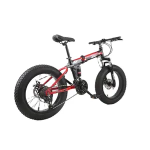 Cheap Price 20*4.0 Fat Tire Mountain Bike 21/24/27 Speed Folding Fat Type Bicycle/OEM Trade Assurance FAT MTB