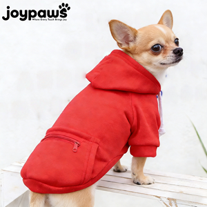 Vêtements d'été pour animaux de compagnie, sweat-shirt à capuche avec poche zippée, manteau chaud d'hiver pour chien, tenue pour <span class=keywords><strong>chiot</strong></span>, chiens de petite, moyenne et grande taille - Product Image 1