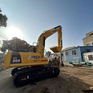 เครื่องขุดไฮดรอลิก Komatsu ปั๊มแบริ่ง20ตัน PC200-8แบรนด์ชั้นนำของญี่ปุ่น - Product Image 5