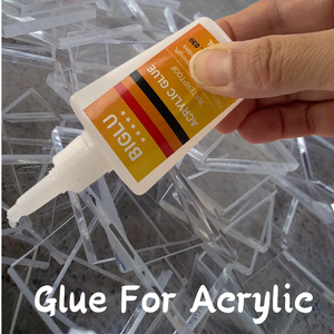 30ML BIGLU <span class=keywords><strong>Colle</strong></span> Acrylique Transparente Forte Instantanée PMMA Adhésif ABS Plexiglas PVC Plastique Imperméable Séchage Rapide <span class=keywords><strong>Colle</strong></span> - Product Image 5