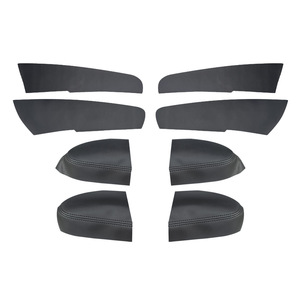 Subaru Forester <b>Door</b> Panel Leather Cover 08-12 Microfiber Interior <b>Trim</b> Kit With Installation Tools - Product Image 3