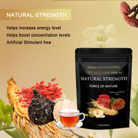 Té de Hierbas Naturales Chinas al por Mayor para la Vitalidad Masculina, Té para Mejorar el Rendimiento Masculino, Té de Maca para la Energía y Potencia Masculina