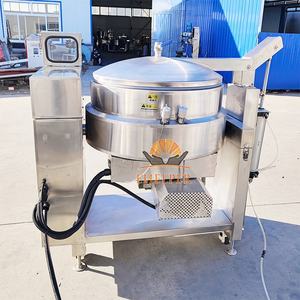 Cuisinière à huile inclinable électrique ou à gaz | Cuisiner |   Chauffage, mélange, évaporation du lait | Inclinaison automatique | Capacité 200 400 600 Litres - Product Image 2