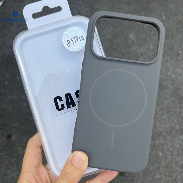 For iphone case Liquid Silicone Magnetic Safe Phone case Phone case 17 Pro Max