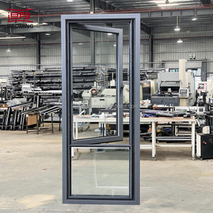 Fenêtre coulissante horizontale en alliage d'aluminium à pont thermique, haut de gamme, postmoderne, intelligente, personnalisable et système de levage intégré - Product Image 2
