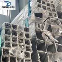 Tubería de Acero Cuadrada de Bajo Contenido de Carbono Directo de Fábrica para Piezas Mecánicas de Uso General