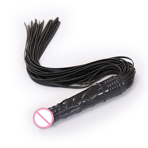 FHTF Fouet en cuir exotique, fouet de dressage, fouet à claquer, plug anal, jouets sexuels BDSM pour adultes - Product Image 2