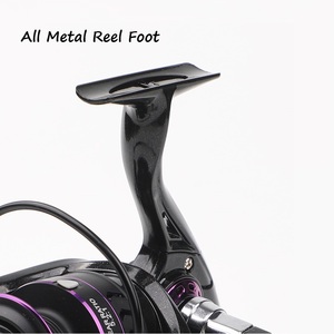 Carrete de Pesca Giratorio Totalmente Metálico con Rodamientos de Acero Inoxidable 12BB+1RB, Relación de Velocidad 5.2:1, para Agua Salada, Río, Señuelos Artificiales y Pesca en Arroyos - Product Image 5