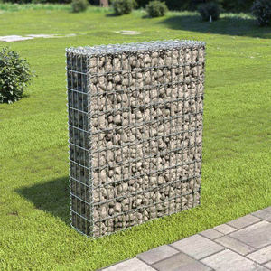 Malha de Gabion de Ferro Galvanizado Soldado com Furos Quadrados Revestida em PVC para Estabilização de Solo Proteção de Encostas Reforço de Jardim - Product Image 6