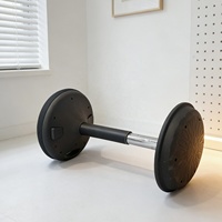 Tabouret ergonomique pivotant moderne en tissu à hauteur réglable avec poignée de transport pour une assise active et équilibrée, idéal pour la maison, le bureau et l'école