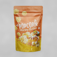 Sacs zip-lock réutilisables d'emballage en plastique de qualité alimentaire imprimés personnalisés pour snacks, bonbons, biscuits, sacs d'emballage