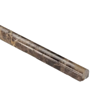 Emperador Dark đúc edmt1cha biên giới bút chì gạch Kích thước 12 "x2" X1" - Product Image 1