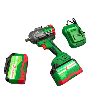 Clé à chocs <span class=keywords><strong>sans</strong></span> <span class=keywords><strong>fil</strong></span> industrielle 21V à batterie, moteur brushless 1000 N.m, robuste, batterie lithium-ion 1500 mAh, 1/2 pouce - Product Image 2