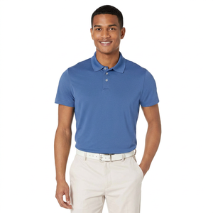 Camiseta Polo Clásica de Algodón, Manga Corta, Tejido Transpirable, Estilo Casual Atemporal para Uso Diario y Comodidad - Product Image 1