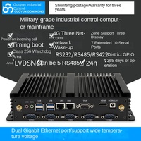 Mini PC Industrial sin Ventilador con Intel Core i78550U de 8.ª Generación, DDR4, LAN Dual y 6 Puertos Seriales para Control de Automatización