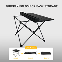 Table pliante pour mobilier d'extérieur Petite table pliante portable ultra-légère et multifonctionnelle Table de barbecue pour le camping et les loisirs