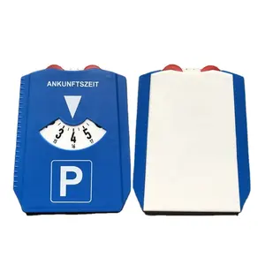 Großhandel Auto Geschenke Multifunktions Kunststoff Ost tragen 3 in 1 Parkplatz Timer Display Disc Zeichen mit Token und Eiskra tzer