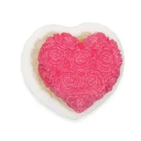 실리콘 몰드 비누 장미 꽃 시리즈 발렌타인 데이 결혼 실리콘 몰드 케이크 장식