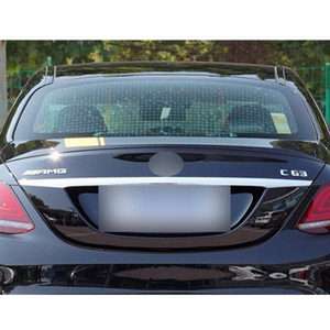 Diffusore Posteriore Personalizzabile C63S AMG con Terminali di Scarico per <span class=keywords><strong>Mercedes</strong></span> <span class=keywords><strong>Benz</strong></span> Classe C <span class=keywords><strong>W205</strong></span> Lci 2019-2021 Sport - Product Image 6
