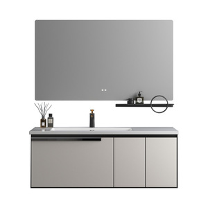 New <b>bathroom</b> <b>cabinet</b> <b>mirror</b> <b>cabinet</b> modern simple ceramic integrated basin <b>bathroom</b> - Product Image 5