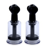 BDSM plastique mamelon aspiration ventouse agrandisseur de sein rotatif pompe à vide outil de Massage ventouses tasses