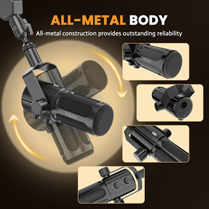 Microphone de <span class=keywords><strong>studio</strong></span> cardioïde dynamique FIFINE Tank6, populaire pour la voix et la diffusion, microphone filaire <span class=keywords><strong>Micro</strong></span> USB/<span class=keywords><strong>XLR</strong></span> - Product Image 2