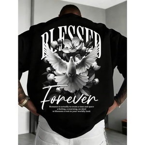 T-shirt pour homme en coton 100% de haute qualité, impression personnalisée du logo, t-shirt graphique pour homme, t-shirt oversize, coton lourd, t-shirt personnalisé - Product Image 4