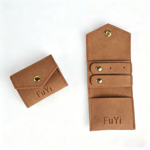 Custom logo <b>Mini</b> Jewelry <b>Storage</b> Bag Portable Travel Earrings Bracelet Pouch for Women Colorful Microfiber Jewelry Organizer - Product Image 6