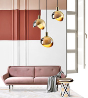 Plafonnier suspendu en laiton Antique, Design Simple, luminaire décoratif d'intérieur, idéal pour une salle à manger