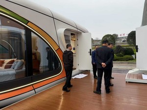 Unità Capsula Spaziale Modulare Insonorizzata e Isolata dal Freddo, Montaggio Rapido in Loco, Struttura Trasportabile, Alloggio Vacanze nella <span class=keywords><strong>Prateria</strong></span> - Product Image 4
