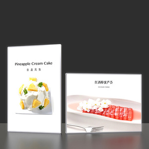 Ultra-mỏng LED chiếu sáng hộp Đèn kinh doanh quảng cáo hiển thị khung-Backlit Bảng menu, LED frontlit ký thư, dẫn đăng ký - Product Image 3