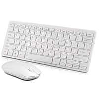 Ensemble Cadeau de Bureau Promotionnel : Mini Clavier USB Sans Fil et Souris Exquise – Idéal pour le Bureau (En Stock)