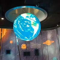 Pantalla Interactiva Personalizada para Exhibición de Pelotas en Centros Comerciales, de Alta Calidad, a Todo Color, con Larga Vida Útil y Amplio Ángulo de Visión, Directo de Fábrica