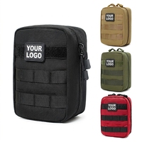 Trousse de premiers secours tactique personnalisée IFAK, mini sac de traumatologie d'urgence, pochette médicale MOLLE pour la randonnée, le camping, la survie, la voiture