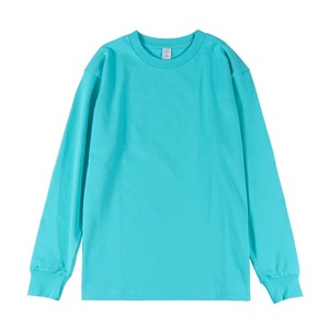 Nouveau <span class=keywords><strong>T</strong></span>-<span class=keywords><strong>shirt</strong></span> à <span class=keywords><strong>manches</strong></span> <span class=keywords><strong>longues</strong></span> pour homme en coton 100% à col rond, couleur unie, décontracté, imprimé, 250g - Product Image 3