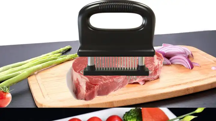 48 Stainless Steel Sharp Needle Blade Cooking Tool Meat Tenderizer
