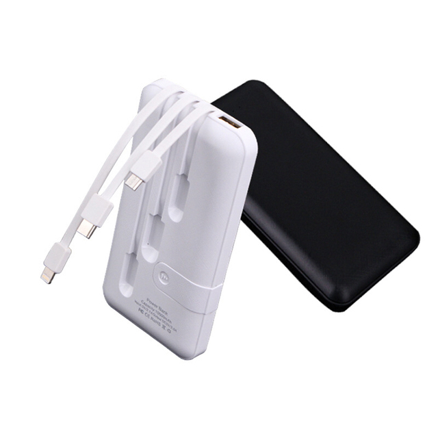 Hot Sale Portable Super Fast Charger 20000mah Ultra Slim Power Bank 3 with Micro USB Cable 10W Output for All Phones