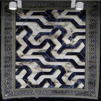 Economical Prices New Fashion Turkish Rug Goldenmoon Turkiye Machine Made High Pile Polyester Carpet Mediterranean Style